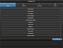 Tablet Screenshot of championtrophy.net